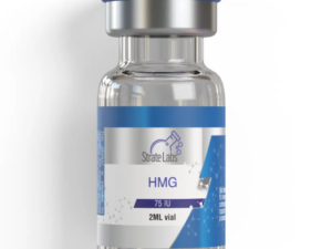 HMG 75 IU menotropin product packaging