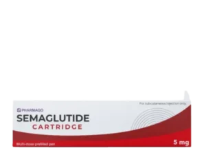 Semaglutide peptide product vial