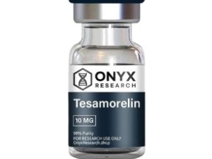 ONYX Tesamorelin 10mg research peptide vial