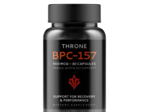 THRONE BPC Research Peptide product vial