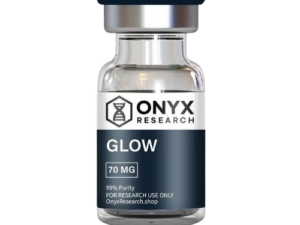 ONYX GLOW 170mg research peptide vial