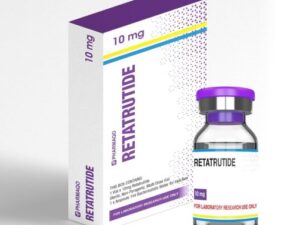ONYX Retatrutide 10 mg research peptide vial and package